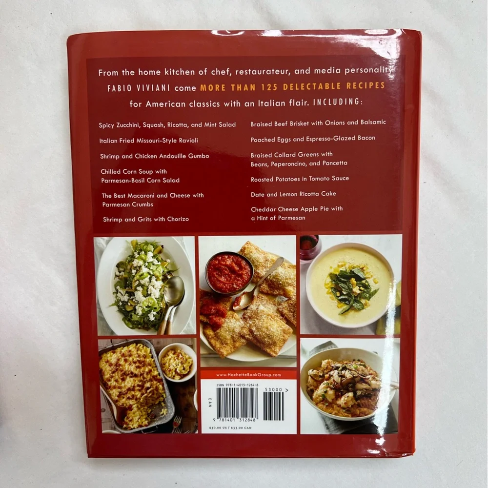 Bobby Flay Fabio Vivani 2 Cookbooks Boy Gets Grill Fabio's American Home Kitchen